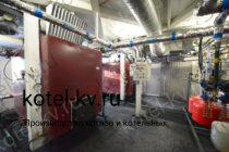 Котлы КВр в модульной котельной 1 МВт