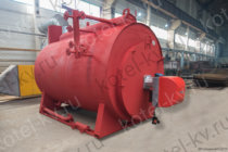 Паровой котел на газе и дизеле 500 кг пара в час