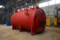 Паровой котел 900 кг пара в час на твердом топливе