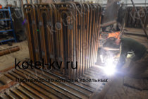 Изготовление водогрейного котла КВр на твердом топливе